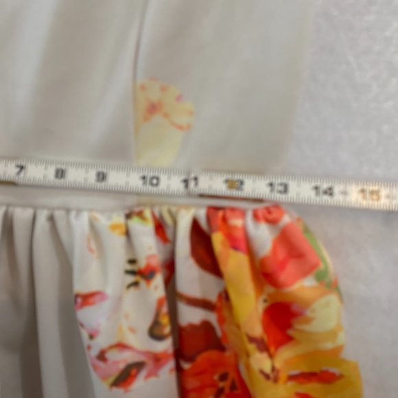 True Violet Woman's Size 10 Dress Floral  High/Low Hem Polyester Jersey New - Picture 5 of 11